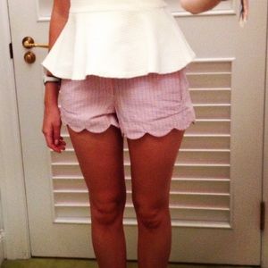 🇺🇸🎆 Lilly Pulitzer Patti Short Ahoy Seersucker